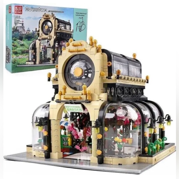 Lego Other - Botanical Garden Street View Building Set with Led Lights Mould King 16019